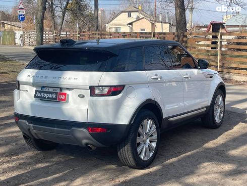 Land Rover Range Rover Evoque 2017 белый - фото 5