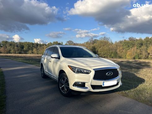 Infiniti QX60 2017 белый - фото 9