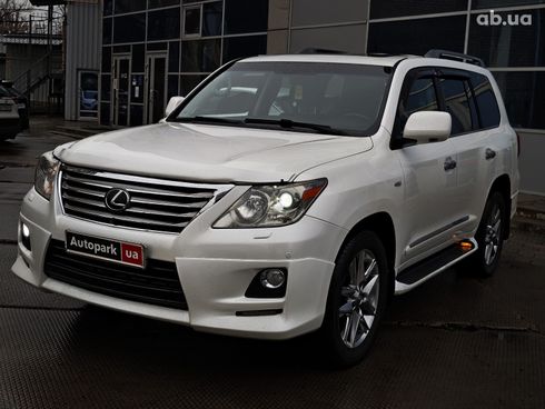 Lexus LX 2011 бежевый - фото 120