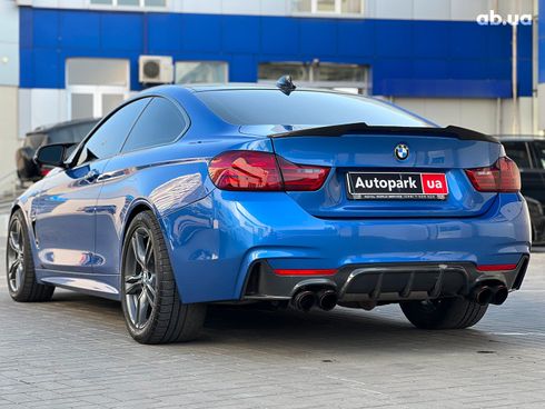 BMW 4 серия 2015 синий - фото 9