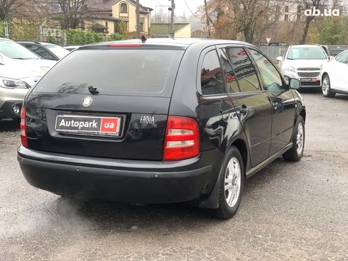 Skoda Fabia 2004 черный - фото 5