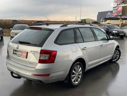 Skoda octavia a7 2014 серый - фото 12