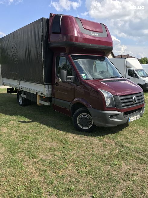 Volkswagen Crafter 2012 красный - фото 17