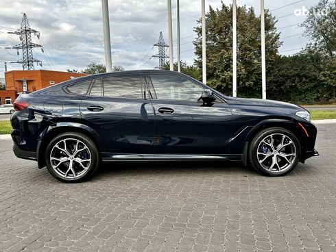 BMW X6 2023 синий - фото 13