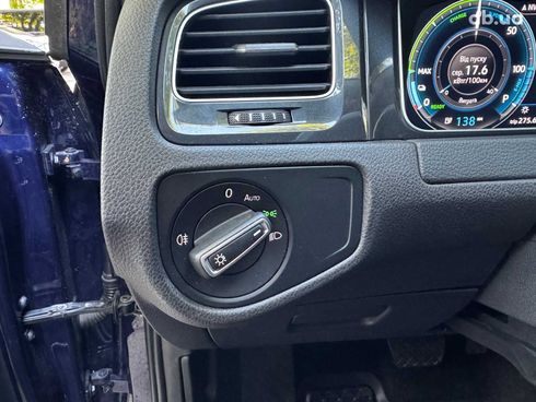 Volkswagen e-Golf 2019 синий - фото 15