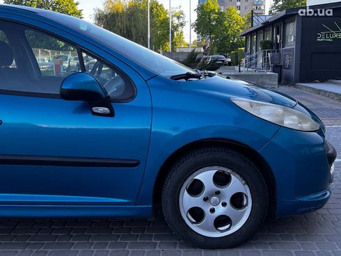 Peugeot 207 2007 синий - фото 10