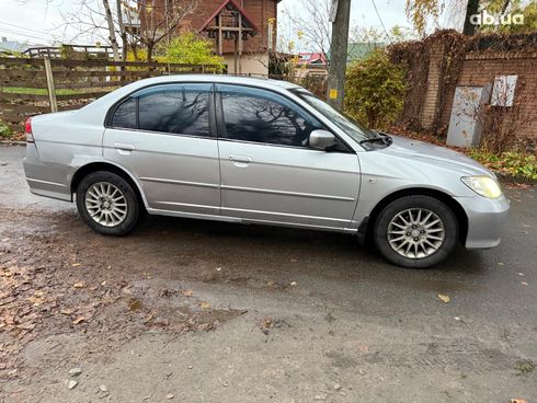 Honda Civic 2005 серый - фото 4
