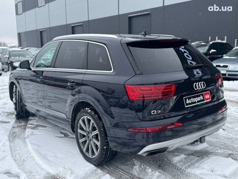 Audi Q7 2017 синий - фото 4