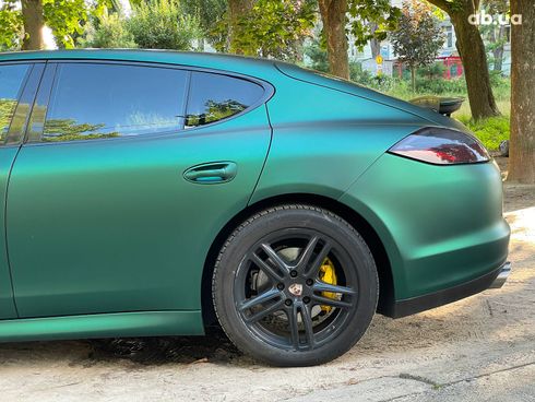 Porsche Panamera 2010 зеленый - фото 14