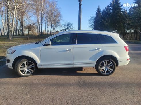 Audi Q7 2015 белый - фото 5