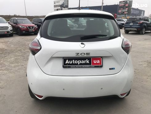 Renault Zoe 2020 белый - фото 18