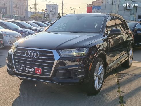 Audi Q7 2018 черный - фото 2