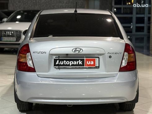 Hyundai Accent 2008 серый - фото 5