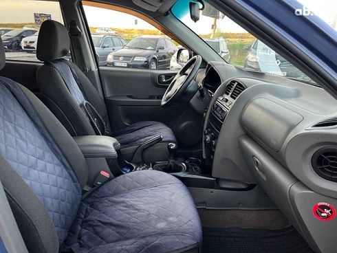 Hyundai Santa Fe 2003 синий - фото 16