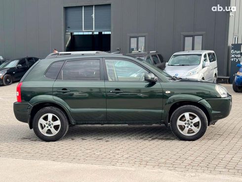 Hyundai Tucson 2008 зеленый - фото 6