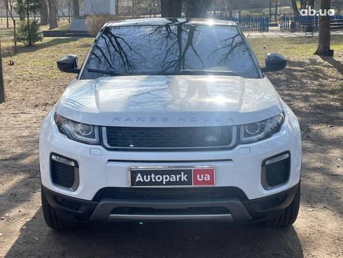 Land Rover Range Rover Evoque 2017 белый - фото 2