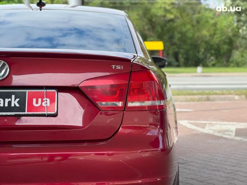 Volkswagen passat b7 2014 красный - фото 19
