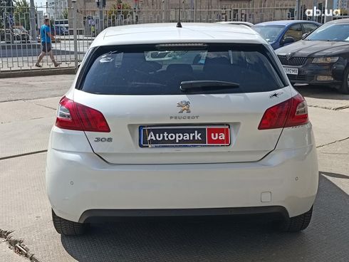 Peugeot 308 2016 белый - фото 6