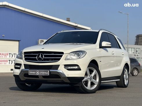 Mercedes-Benz M-Класс 2011 белый - фото 7