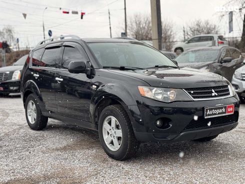 Mitsubishi Outlander 2008 черный - фото 5