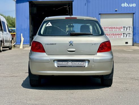 Peugeot 307 2007 серый - фото 4