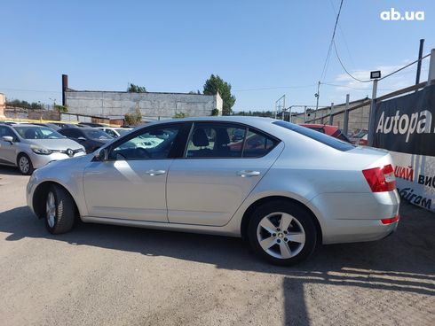 Skoda octavia a7 2013 серый - фото 5