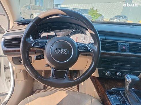 Audi A6 2014 белый - фото 23