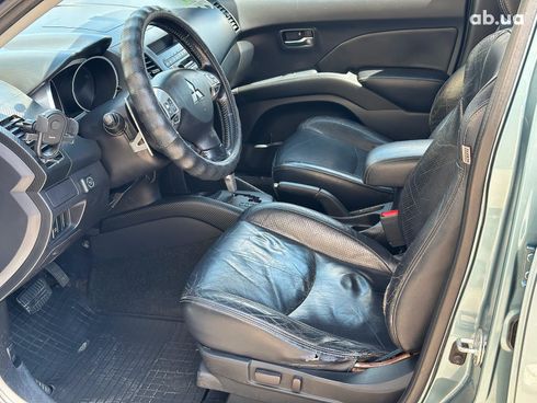 Mitsubishi Outlander XL 2007 зеленый - фото 9