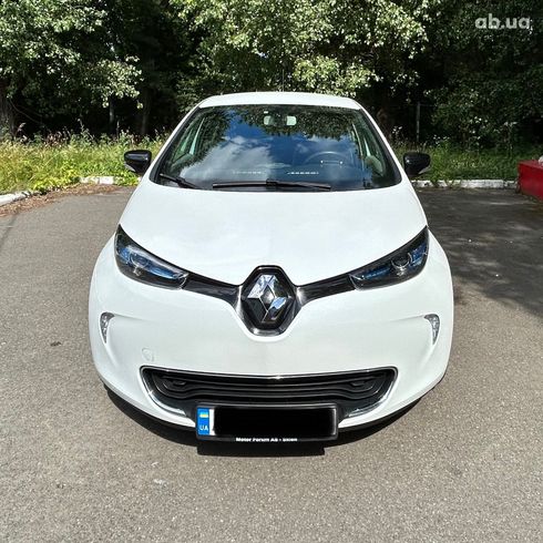 Renault Zoe 2016 белый - фото 4