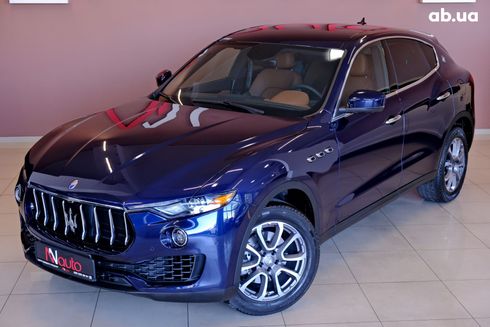 Maserati Levante 2018 синий - фото 2