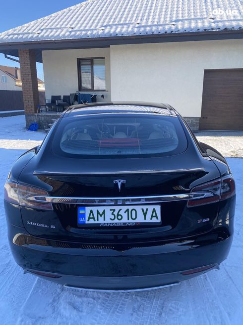 Tesla Model S 2013 черный - фото 4