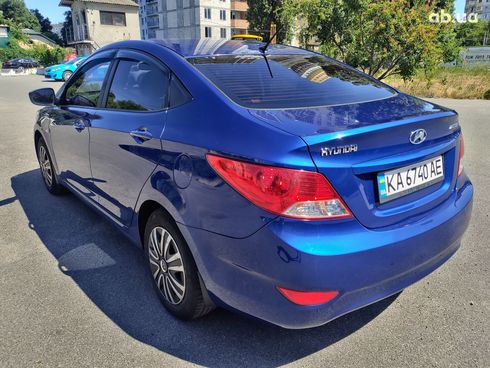 Hyundai Accent 2012 синий - фото 8