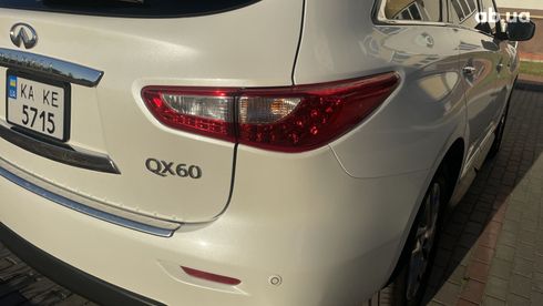 Infiniti QX60 2015 белый - фото 8