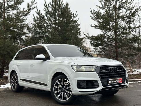 Audi Q7 2017 белый - фото 16