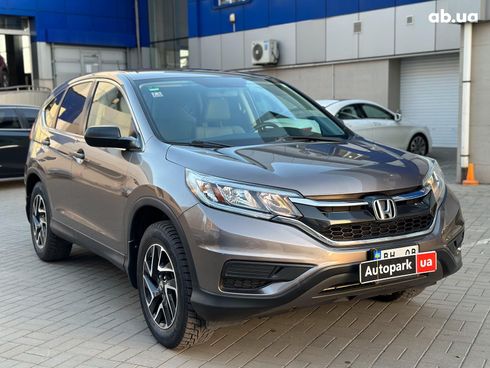 Honda CR-V 2016 серый - фото 3