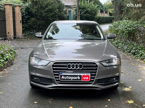 Audi A4 2014 серый - фото 2