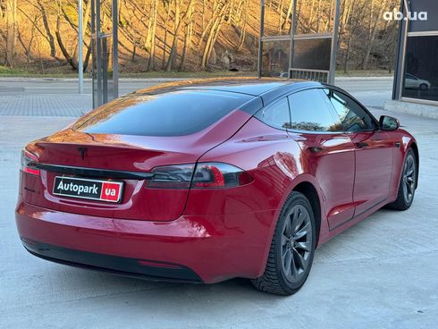 Tesla Model S 2018 красный - фото 7
