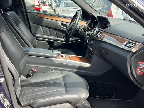 Mercedes-Benz E-Класс 2014 синий - фото 27
