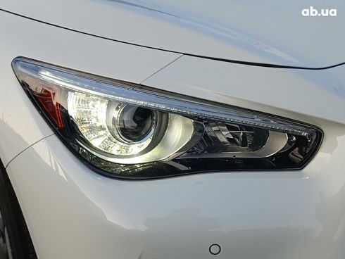 Infiniti Q50 2020 белый - фото 4