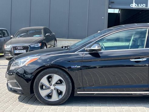 Hyundai Sonata 2015 черный - фото 44