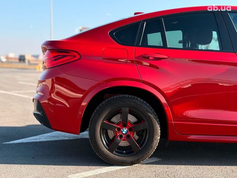 BMW X4 2017 красный - фото 11