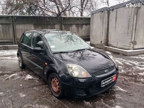 Ford Fiesta 2006 черный - фото 3