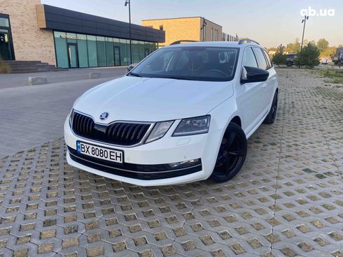 Skoda Octavia 2017 белый - фото 14