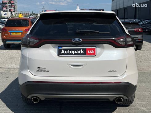 Ford Edge 2017 белый - фото 8