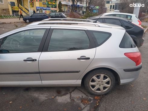 Peugeot 407 2007 серебристый - фото 2