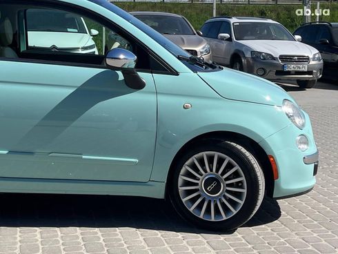 Fiat 500 2017 синий - фото 16