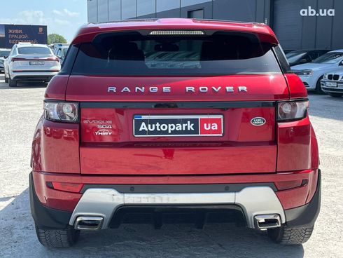 Land Rover Range Rover Evoque 2014 красный - фото 9