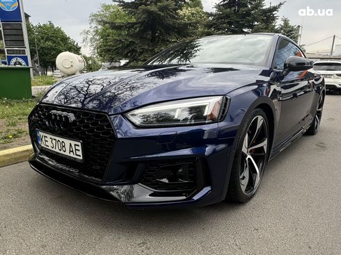 Audi RS 5 2019 синий - фото 2