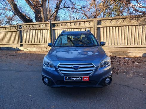 Subaru Outback 2016 синий - фото 2