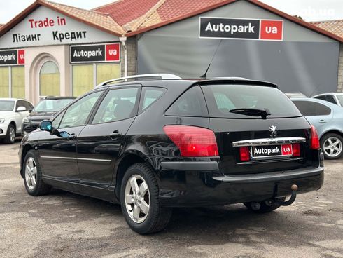 Peugeot 407 2007 черный - фото 8